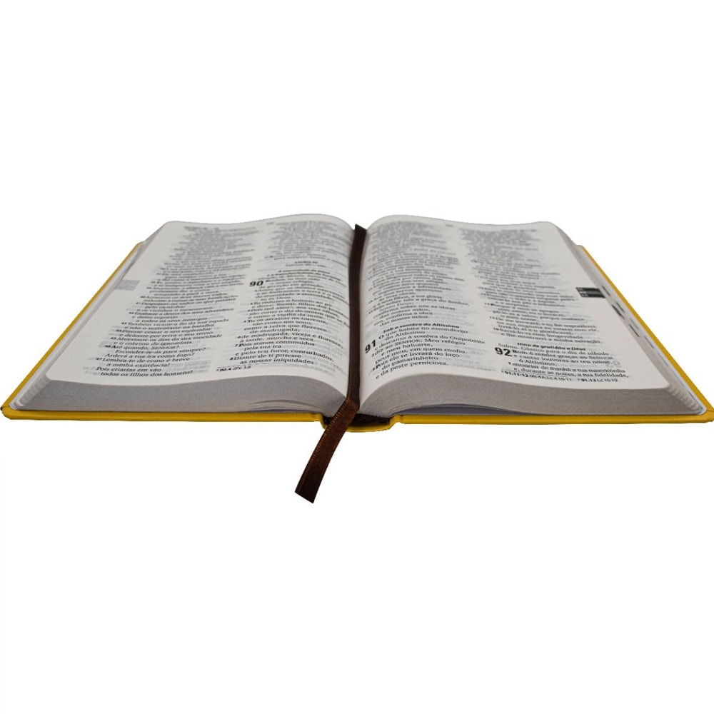 Bíblia Sagrada | ARA | Letra Grande | Capa Dura Amarela