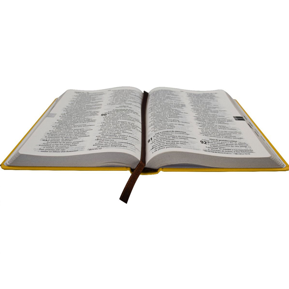 Bíblia Sagrada | ARA | Letra Grande | Capa Dura Amarela