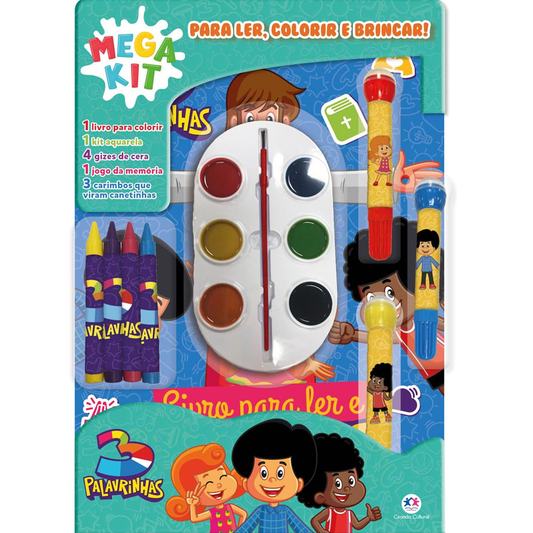 3 Palavrinhas | Mega Kit | Para Ler Colorir e Brincar