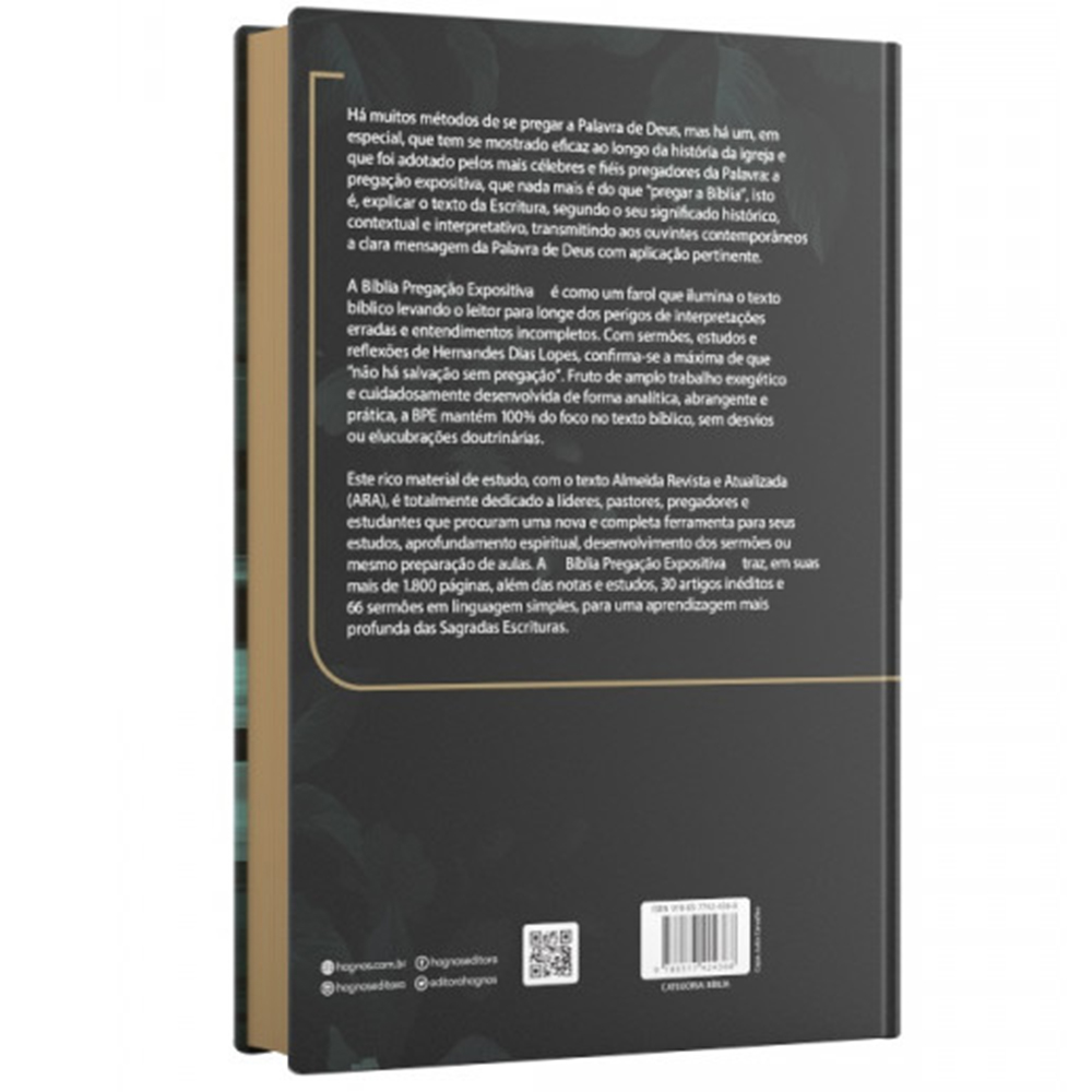 Bíblia Pregação Expositiva | ARA | Letra Normal | Capa Dura Harmonia