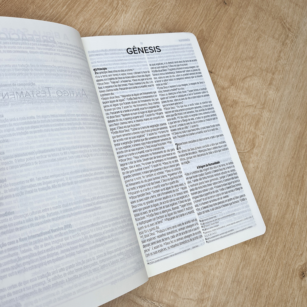 Bíblia Sagrada | NVI | Letra Normal | Capa Brochura Preta