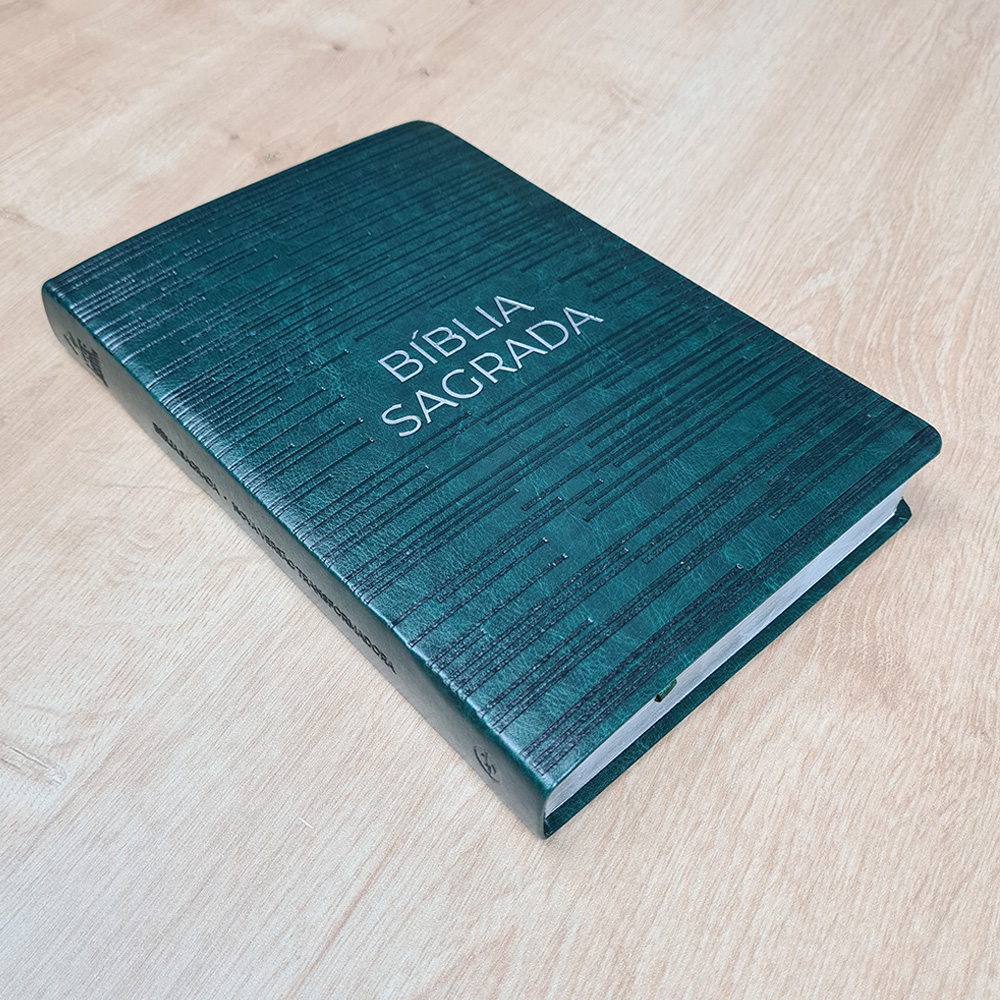 Bíblia Sagrada | NVT | Letra Gigante | Capa Luxo Verde