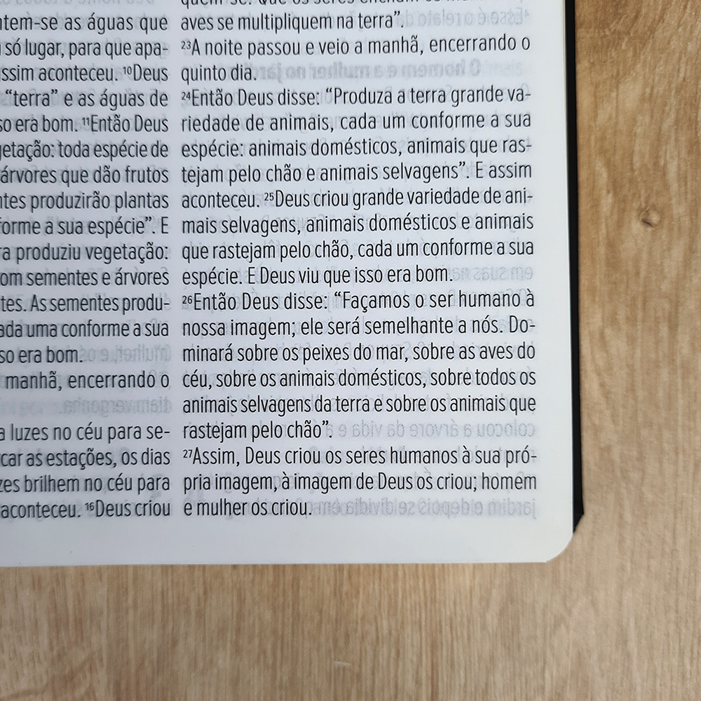 Bíblia Sagrada | NVT | Letra Gigante | Capa Luxo Preta