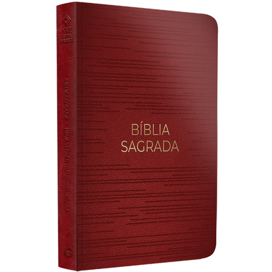 Bíblia Sagrada | NVT | Letra Gigante | Capa Luxo Vermelha