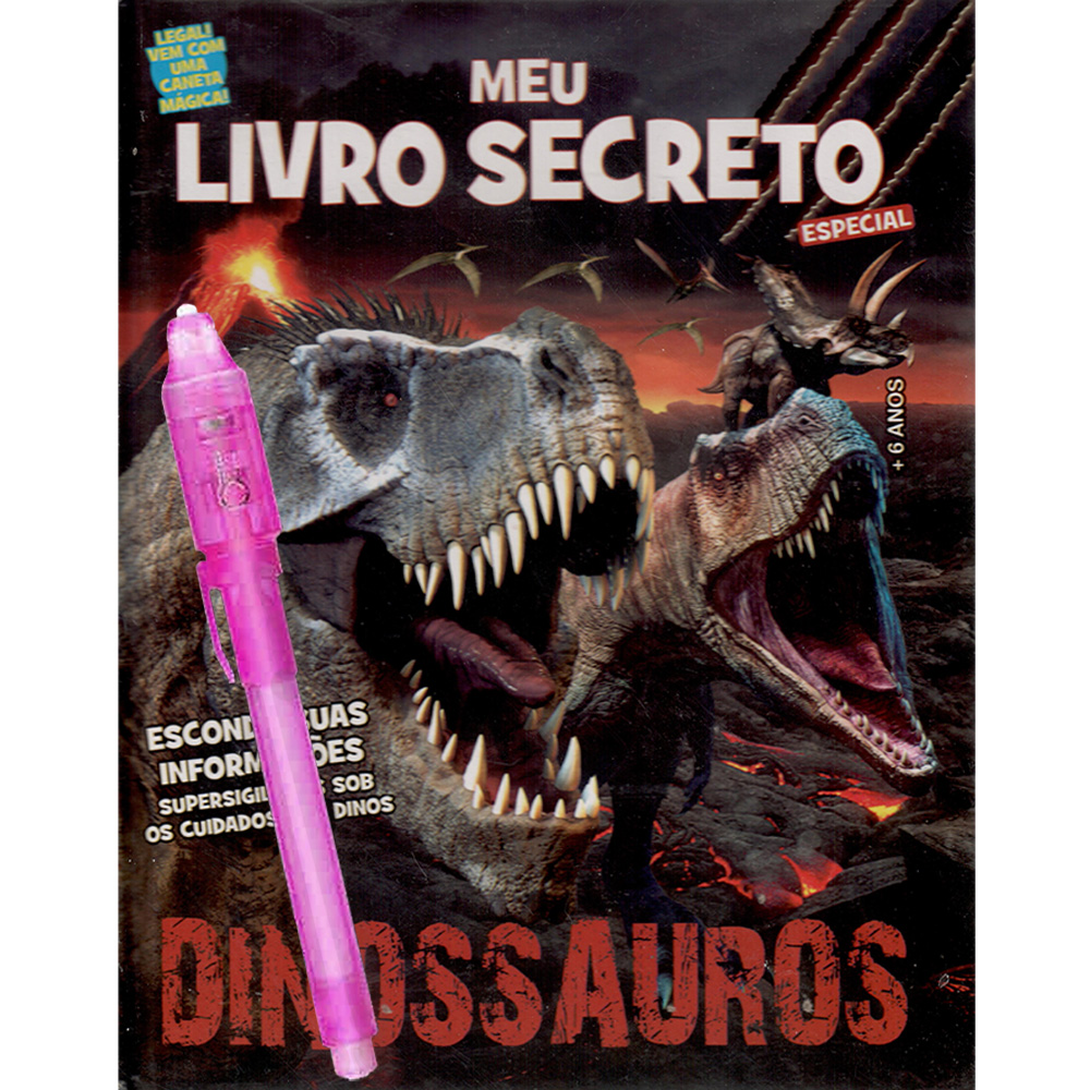 Meu Livro Secreto | Dinossauros