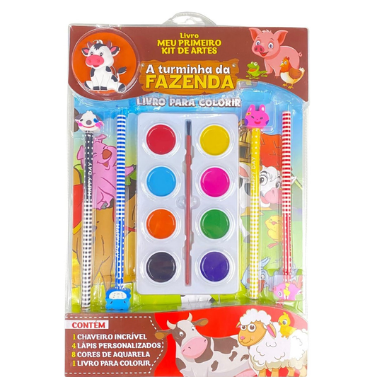 Turminha da Fazenda | Meu Primeiro Kit de Artes