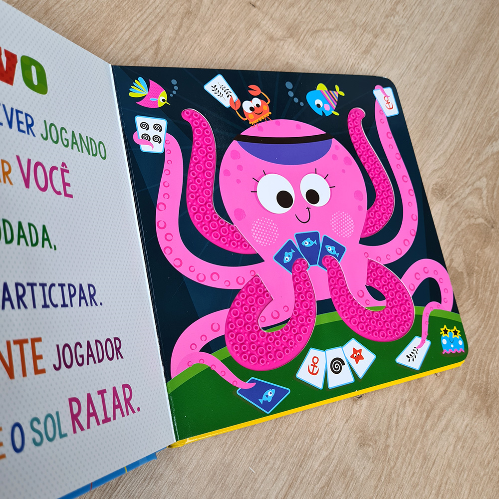 Livro Toque e Sinta | Cuidado com o Tubarão | Ciranda Cultural