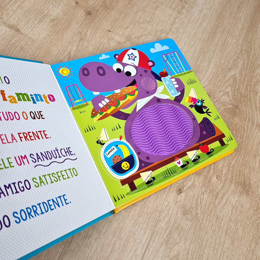 Livro Cuidado com o Hipopótamo e Seus Amigos