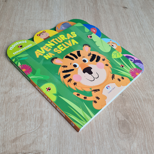 Livro Toque e Sinta | Aventuras na Selva | Ciranda Cultural