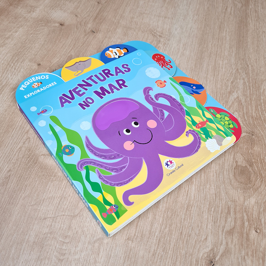 Livro Toque e Sinta | Aventuras no Mar