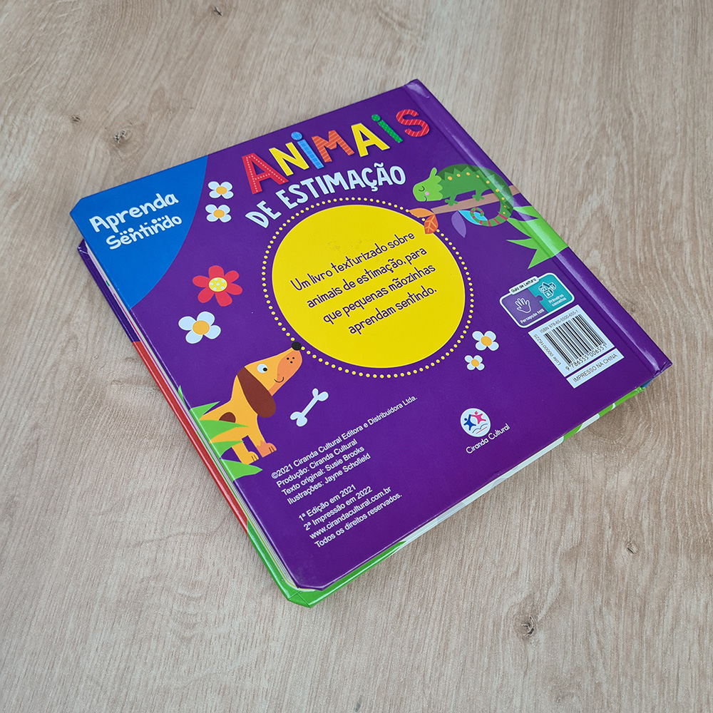 Livro Toque e Sinta | Animais de Estimação | Ciranda Cultural