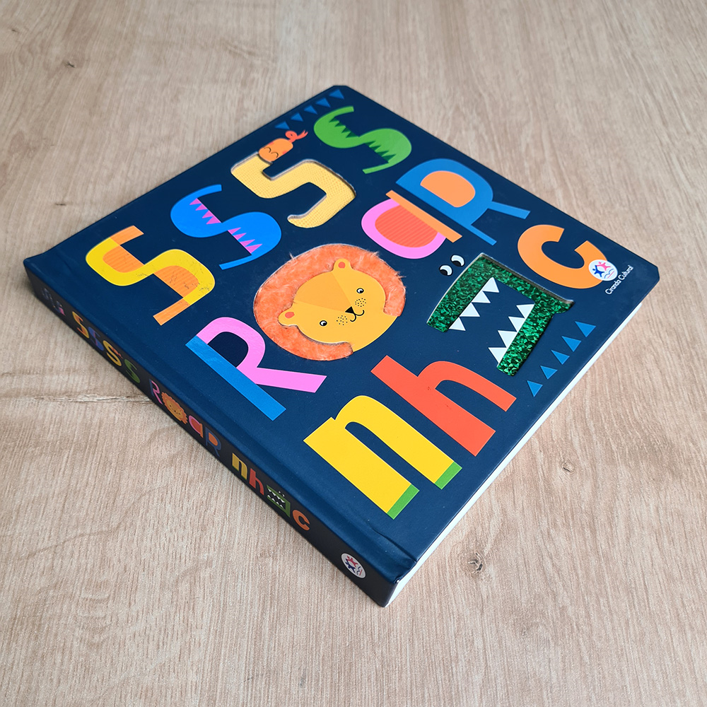 Livro Toque e Sinta | Ssss Roar Nhac | Ciranda Cultural