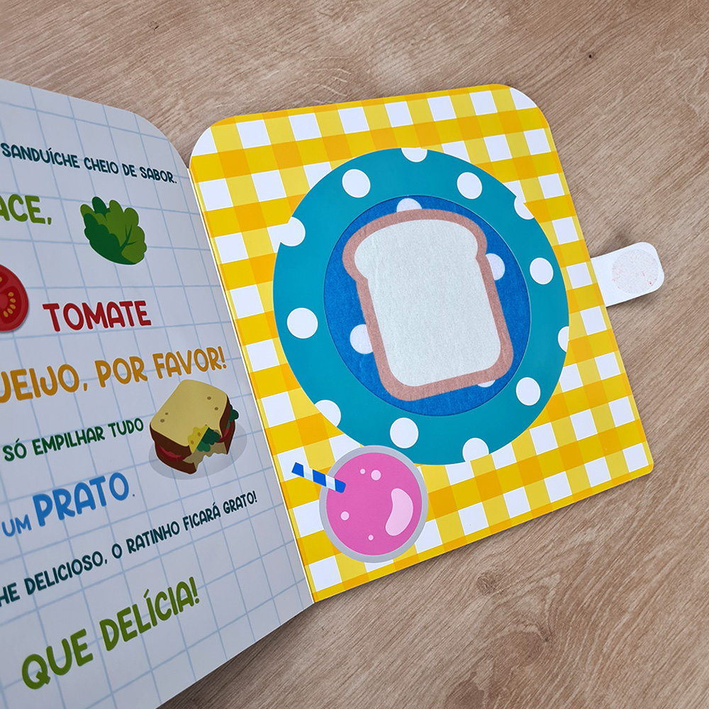 Cozinha Divertida | Com Peças de Feltro