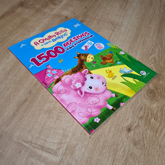 A Ovelha Rosa e Seus Amigos | 1500 Adesivos para Professores