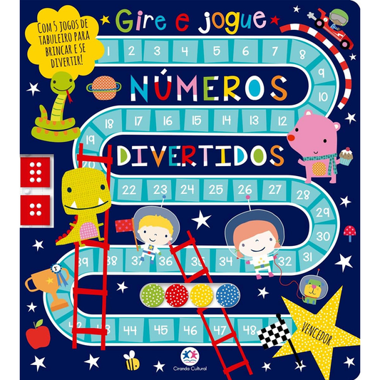 Números Divertidos | Gire e Jogue | Ciranda Cultural