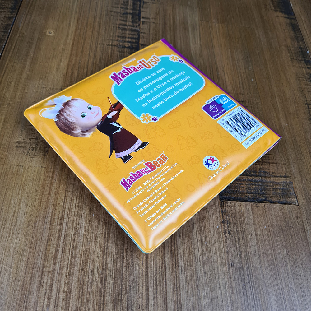Livro de Banho Marsha e o Urso | Instrumentos Musicais