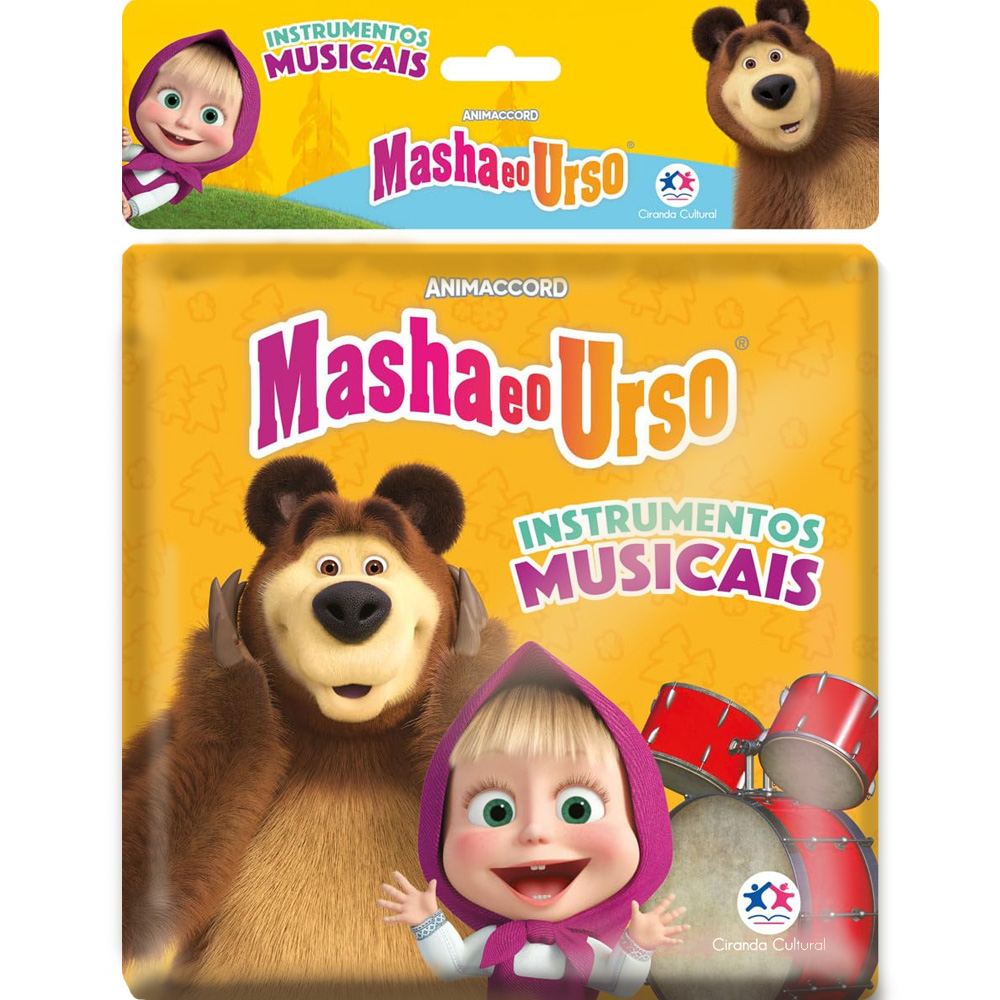 Livro de Banho Marsha e o Urso | Instrumentos Musicais