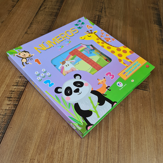 Números | Com Quebra Cabeça e Livro de Atividades