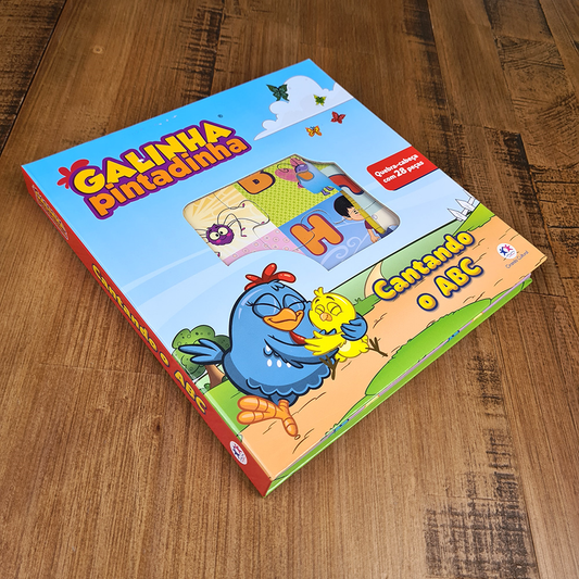 Galinha Pintadinha | Com Quebra Cabeça e Livro de Atividades