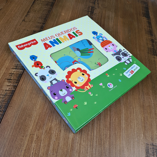 Meus Queridos Animais | Com Quebra Cabeça e Livro de Atividades
