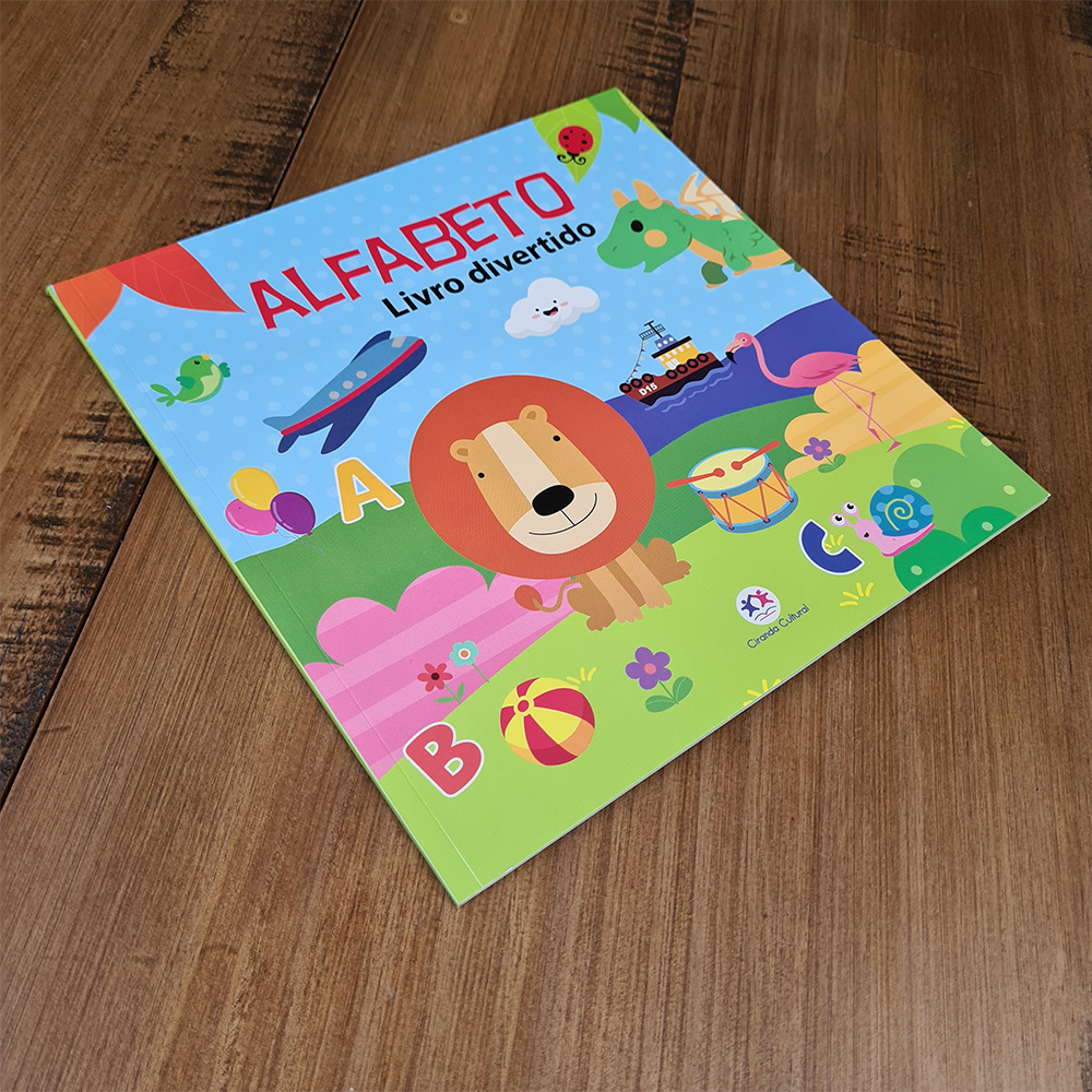 Alfabeto | Com Quebra Cabeça e Livro de Atividades