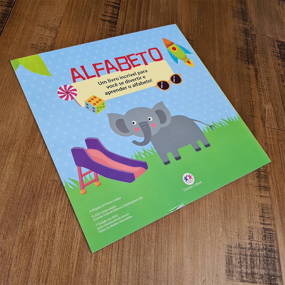 Alfabeto | Com Quebra Cabeça e Livro de Atividades