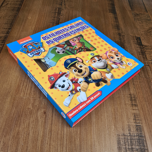 Patrulha Canina | Com Quebra Cabeça e Livro de Atividades