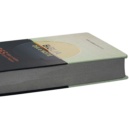 Bíblia 365 Dia e Noite | NAA | Letra Normal | Capa Dura Azul