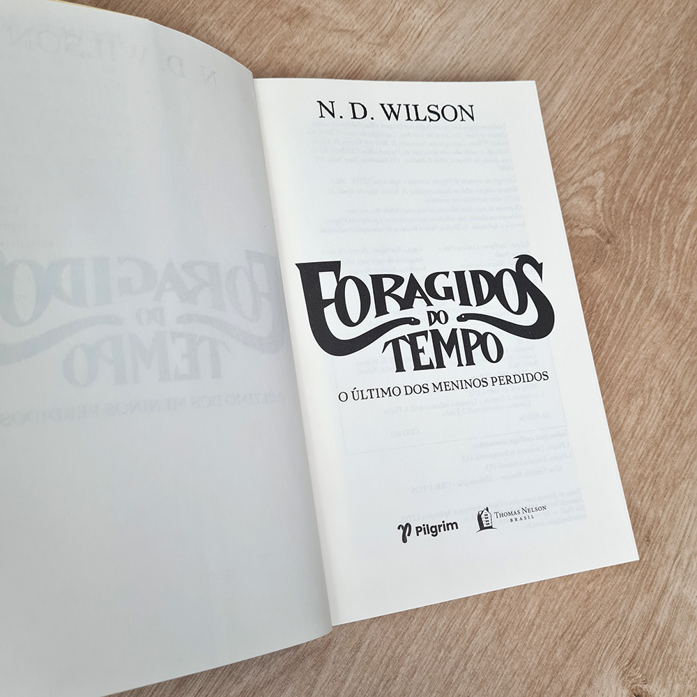 Foragidos do Tempo | O Ultimo dos Meninos Perdidos | N D Wilson