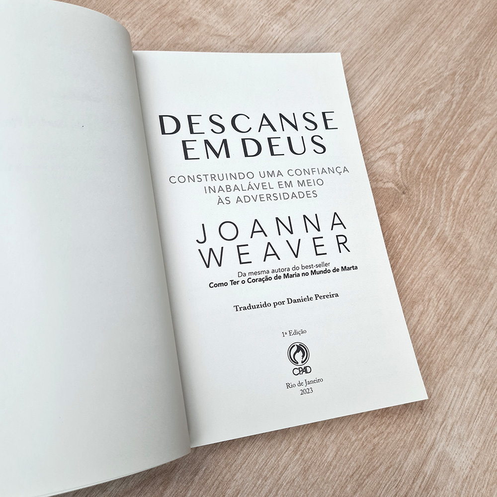 Descanse em Deus | Joanna Weaver