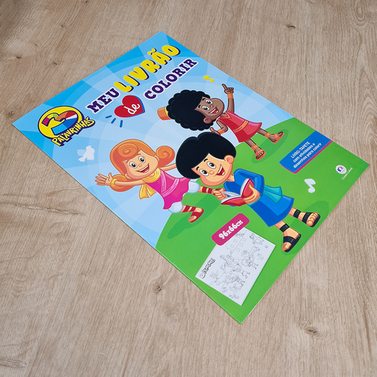 Meu Livrão de Colorir | 3 Palavrinhas