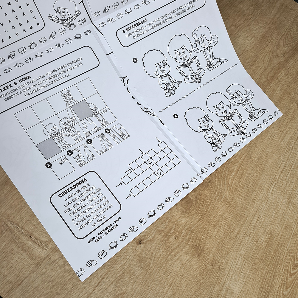 Meu Livrão de Colorir | 3 Palavrinhas