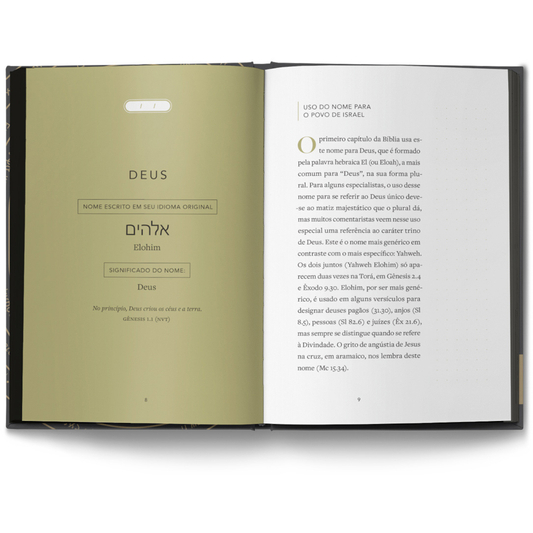 Orando os Nomes de Deus | Capa Dura Colorida