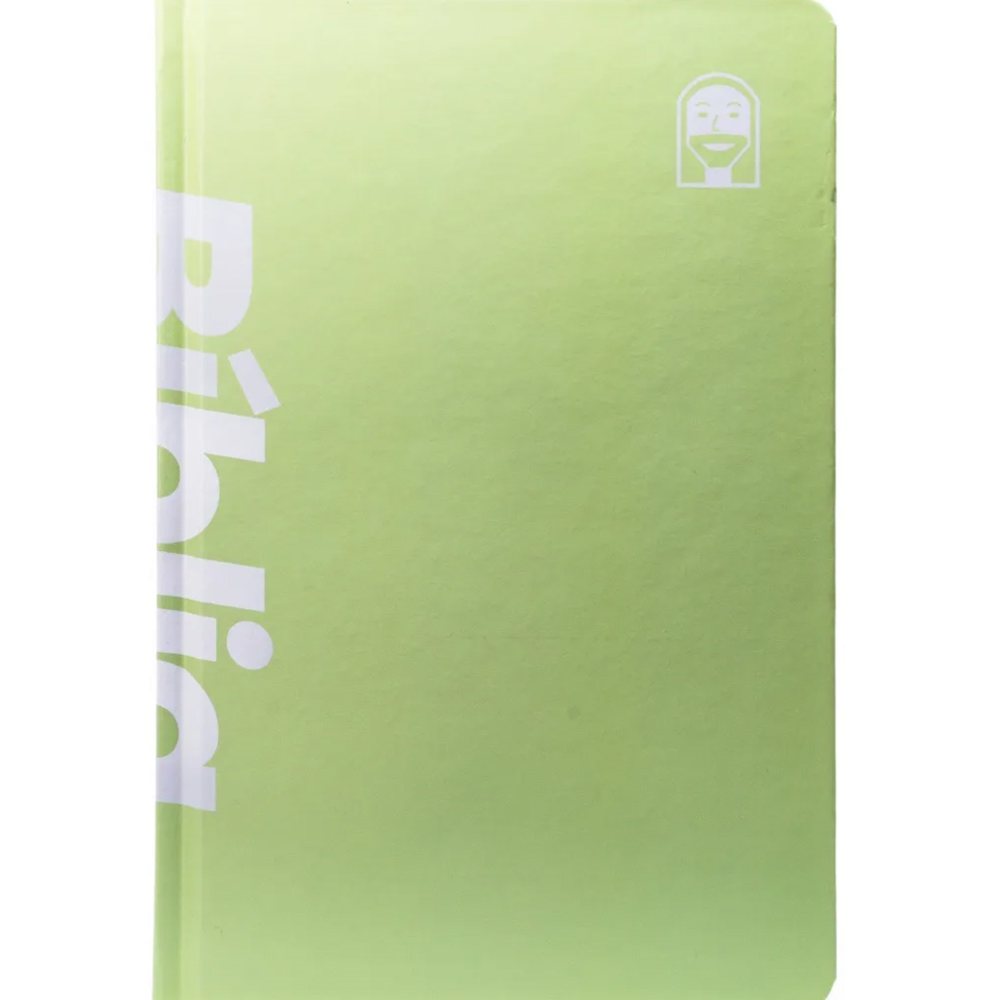 Bíblia Jesus Copy Sticker | NVI | Letra Normal | Capa Dura Verde