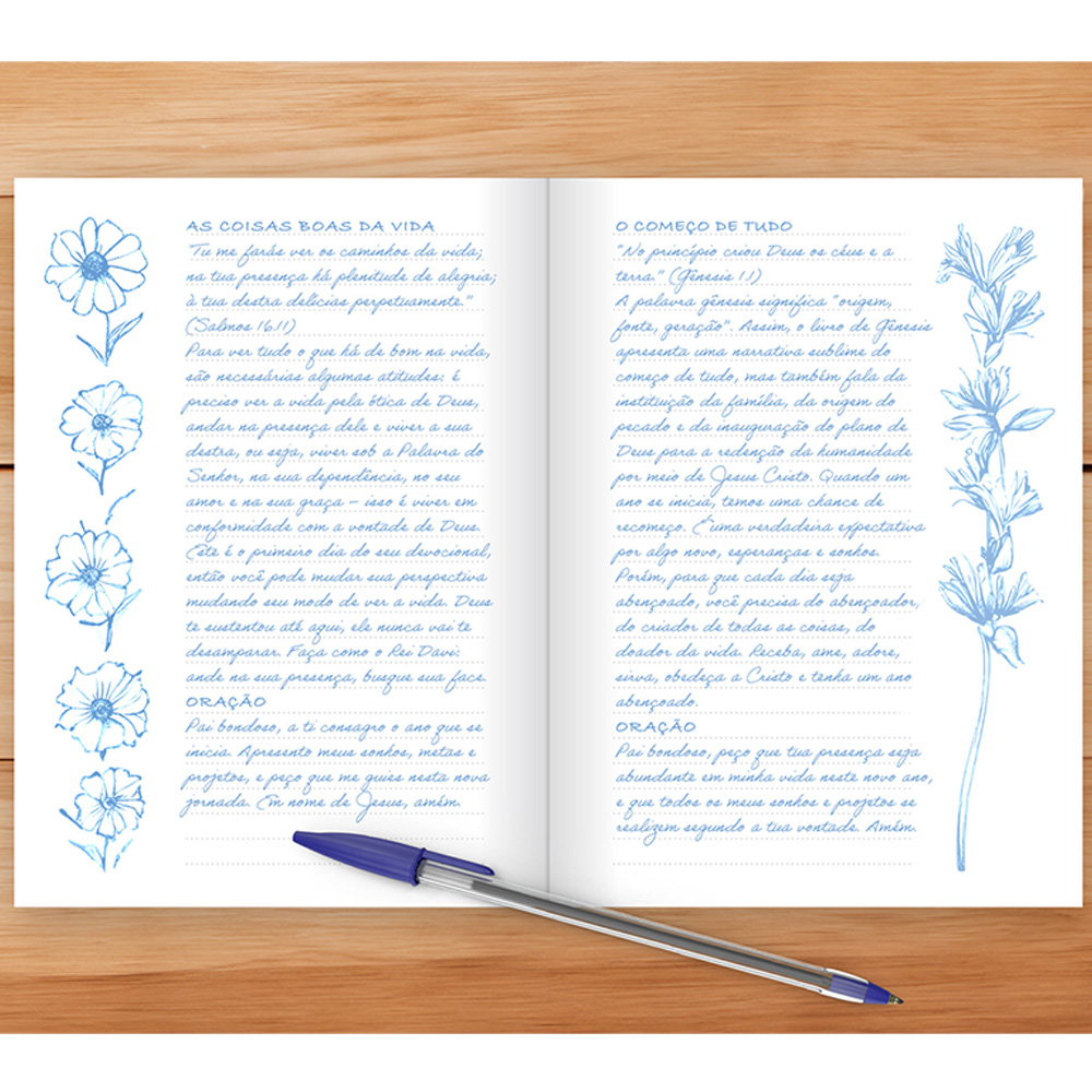 Sketch e Planner | Capa Brochura Jardim de Rosas