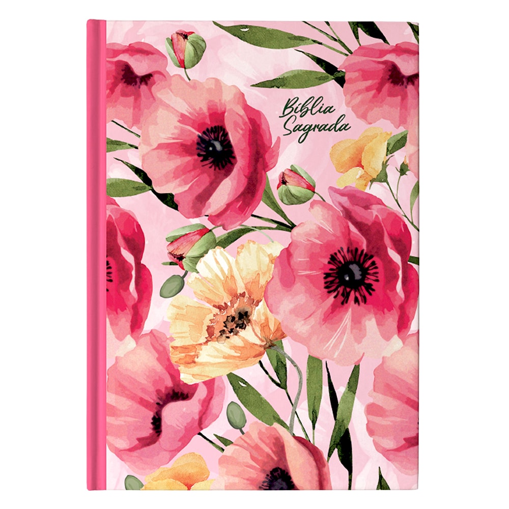 Bíblia Sagrada | NVI | Letra Normal | Ilustrada Capa Dura Primavera