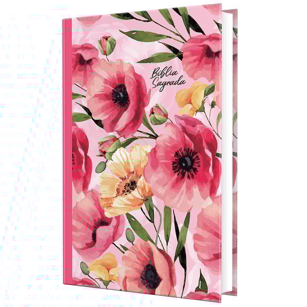 Bíblia Sagrada | NVI | Letra Normal | Ilustrada Capa Dura Primavera