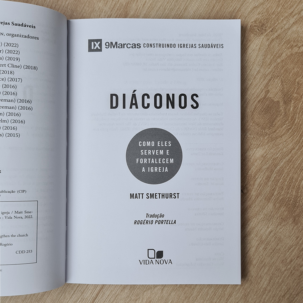 Série 9 Marcas | Diáconos | Matt Smethurst