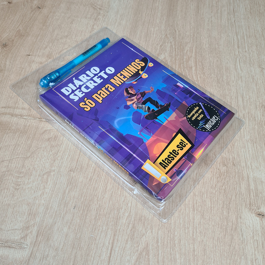 Diário Secreto Só Para Meninos | Capa Skate