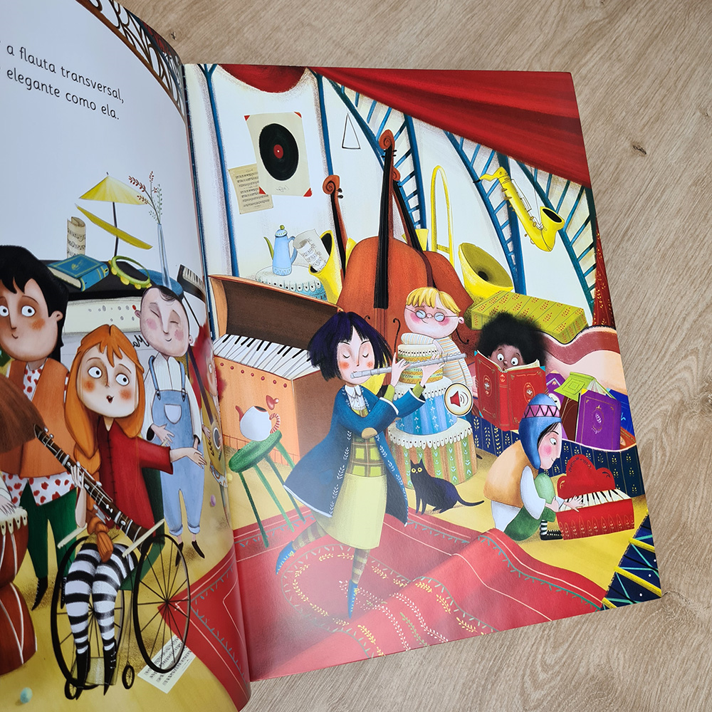 A Orquestra dos Amigos | Livro Musical