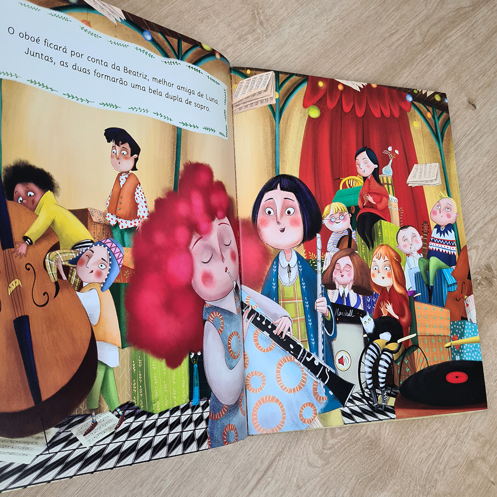 A Orquestra dos Amigos | Livro Musical