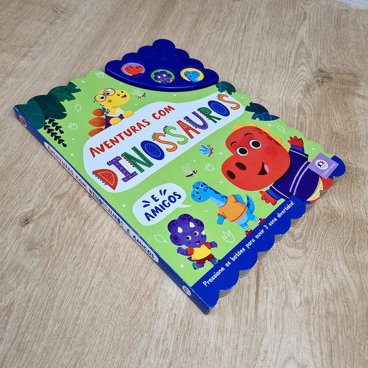 Aventuras com Dinossauros e Amigos | Livro Sonoro
