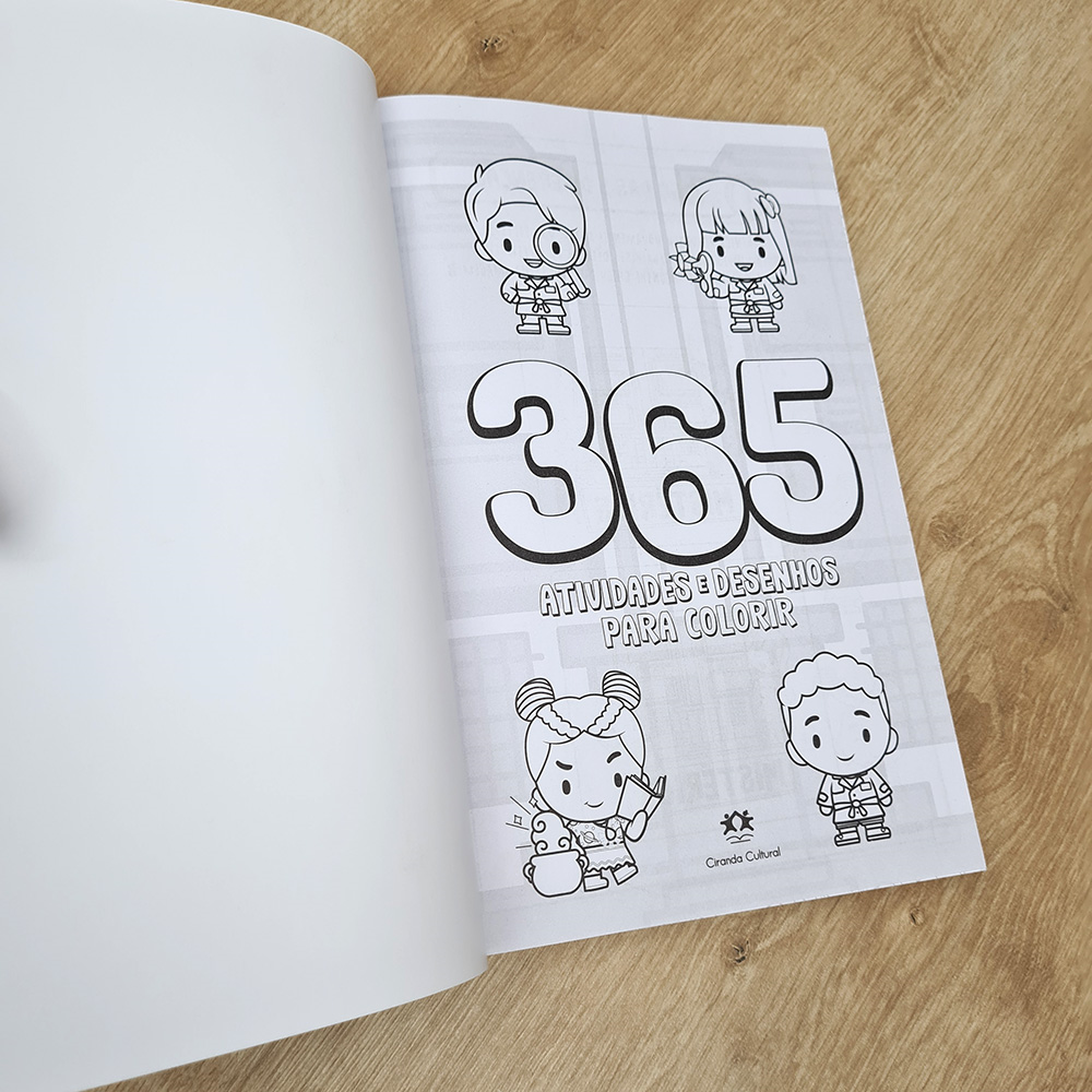 DPA | 365 Atividades e Desenhos para Colorir