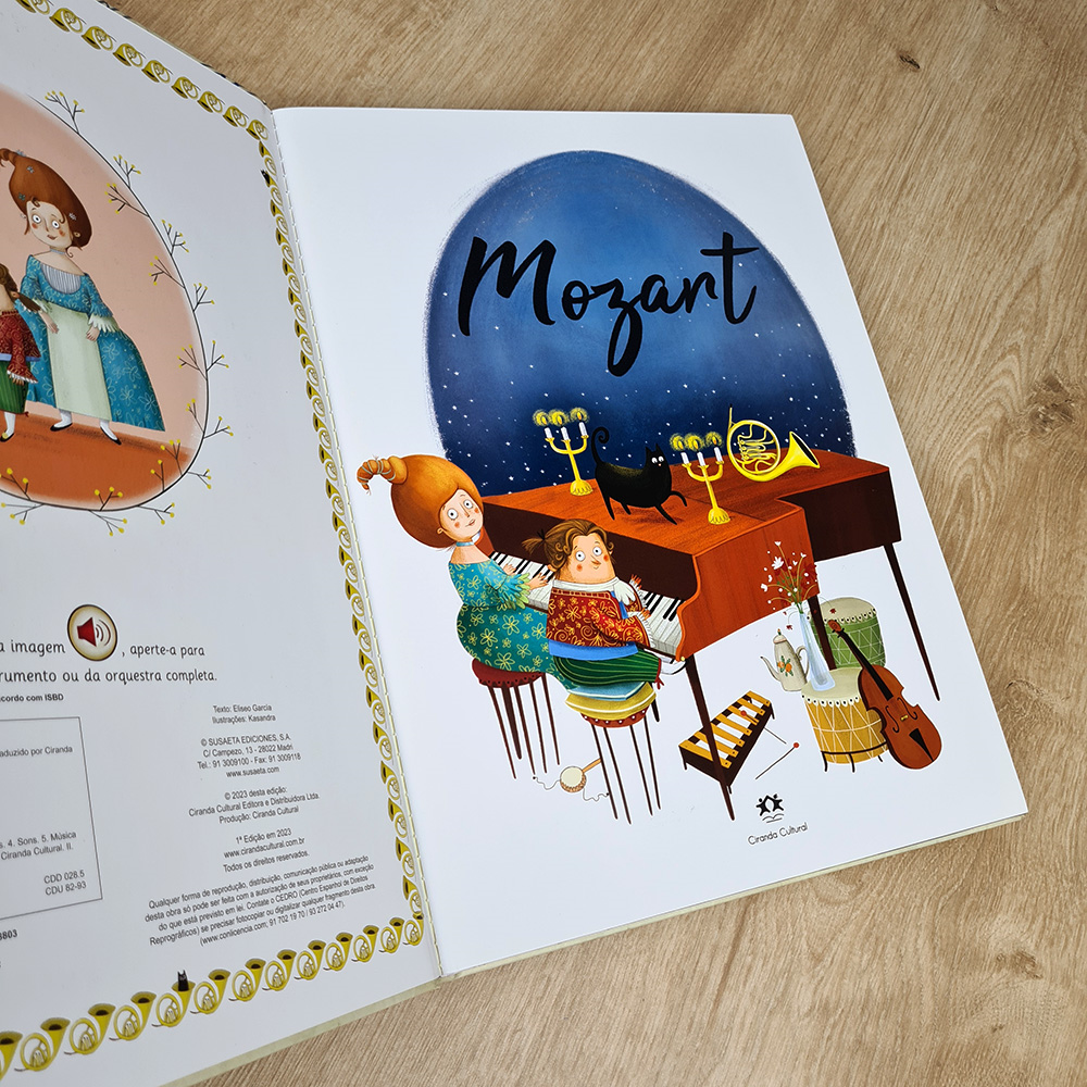 Mozart | Livro Musical