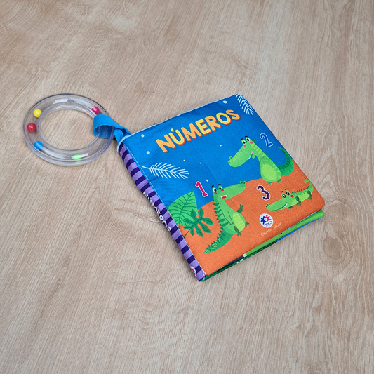 Livro Pano Números | Vamos Brincar e Aprender