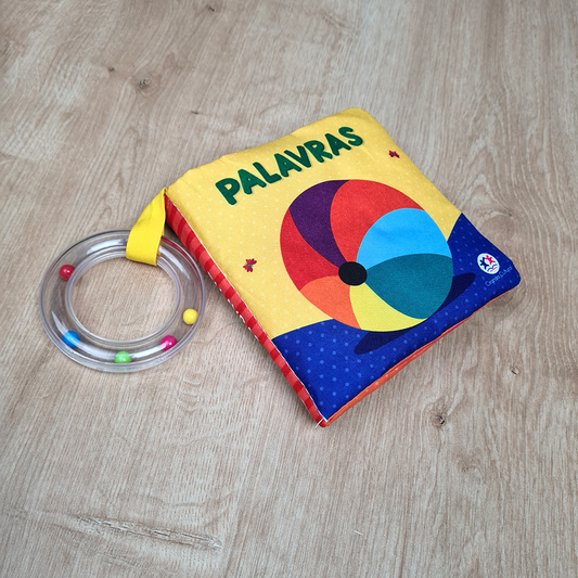 Livro Pano Palavras | Vamos Brincar e Aprender