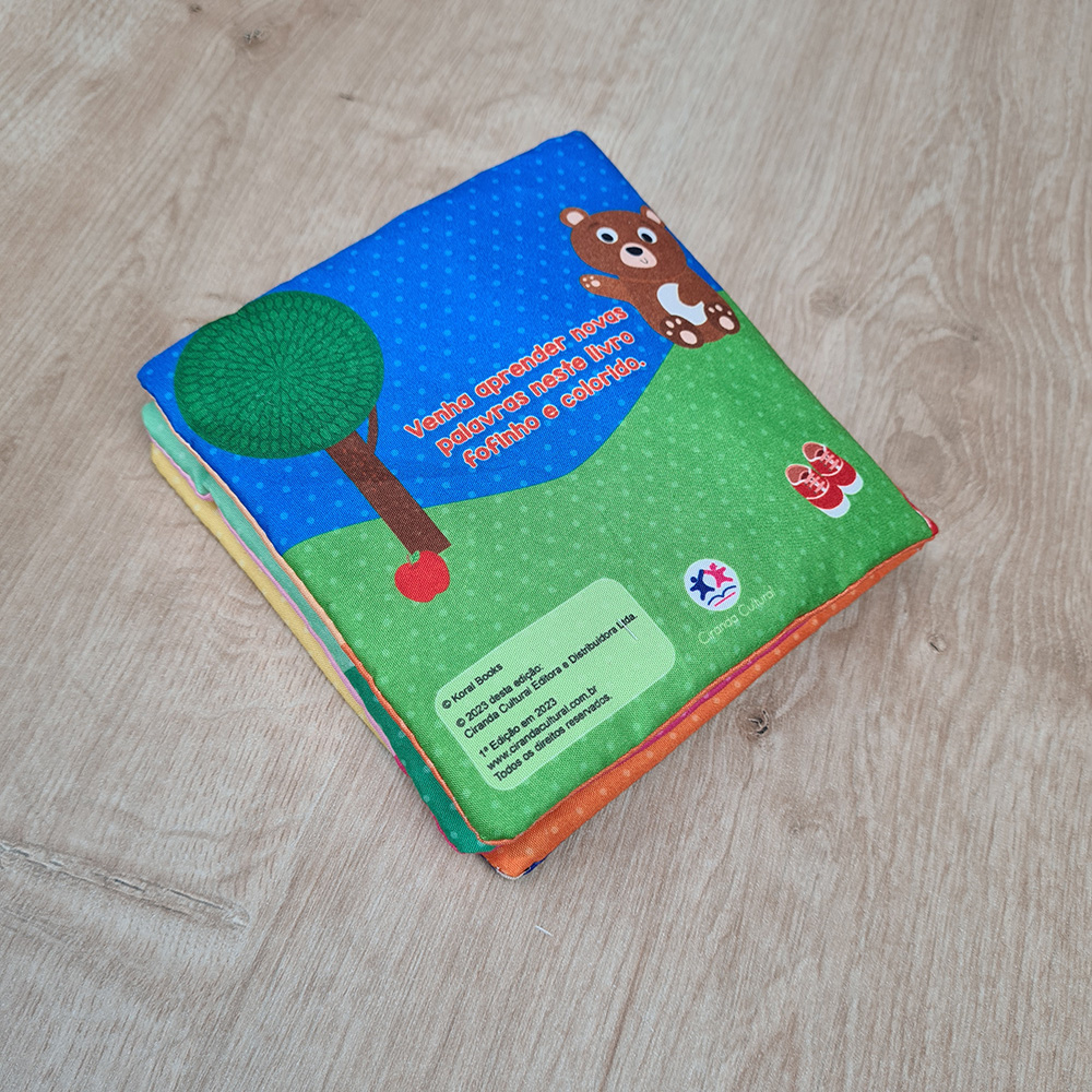 Livro Pano Palavras | Vamos Brincar e Aprender