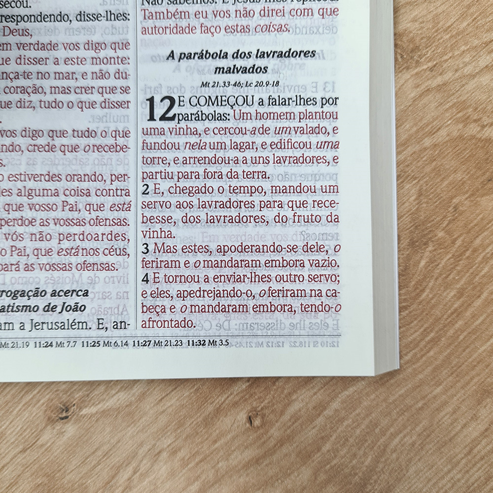 Bíblia do Culto | ARC | Letra Normal | Capa Brochura Preta