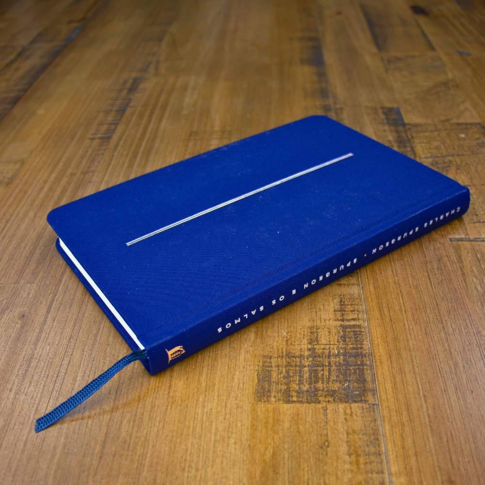 Devocional Spurgeon e os Salmos | Capa Dura com Tecido Azul