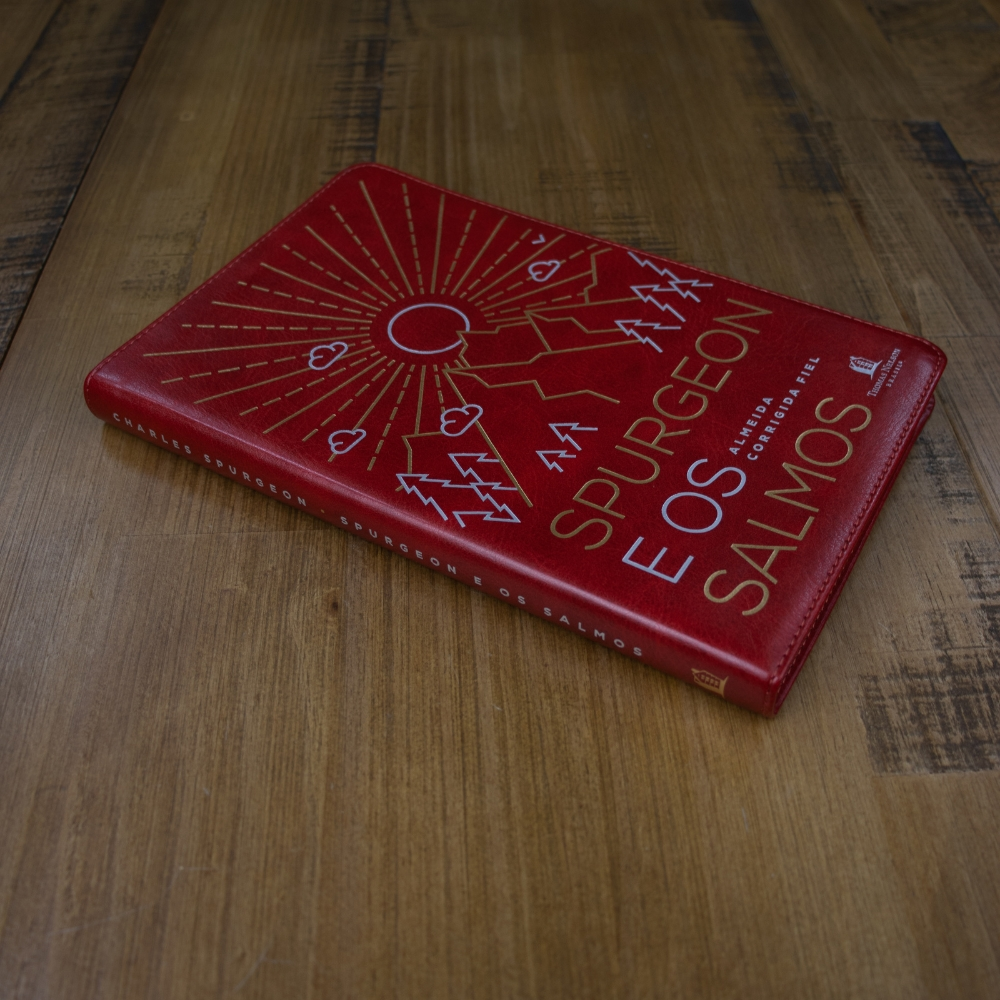 Devocional Spurgeon e os Salmos | Capa Courosoft Vermelha